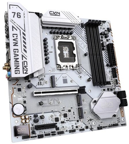 Материнская плата Colorful CVN B760M-PLUS FROZEN WIFI D5 V20 White