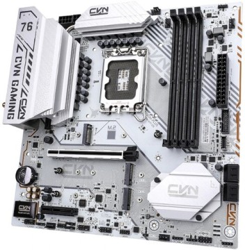Материнская плата Colorful CVN B760M-PLUS FROZEN WIFI D5 V20 White