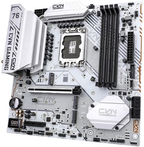 Материнская плата Colorful CVN B760M-PLUS FROZEN WIFI D5 V20 White