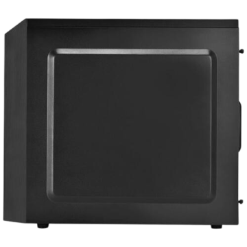 Компьютерный корпус SilverStone PRECISION Mini Tower Micro ATX quiet black (SST-PS16B)