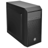 Компьютерный корпус SilverStone PRECISION Mini Tower Micro ATX quiet black (SST-PS16B)