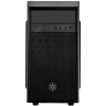 Компьютерный корпус SilverStone PRECISION Mini Tower Micro ATX quiet black (SST-PS16B)