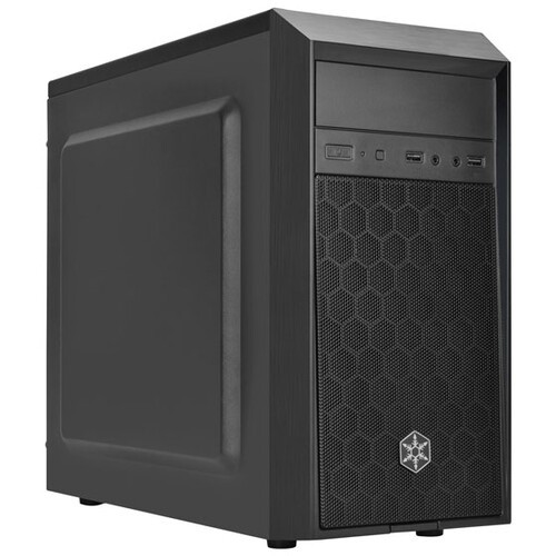 Компьютерный корпус SilverStone PRECISION Mini Tower Micro ATX quiet black SST-PS16B