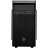 Компьютерный корпус SilverStone PRECISION Mini Tower Micro ATX quiet black SST-PS16B