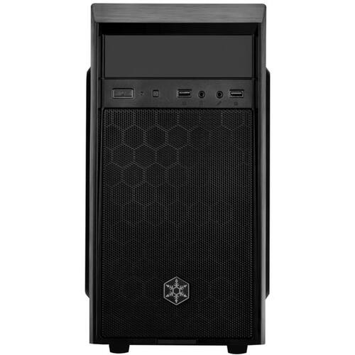 Компьютерный корпус SilverStone PRECISION Mini Tower Micro ATX quiet black SST-PS16B