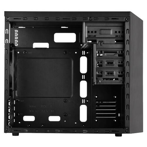 Компьютерный корпус SilverStone PRECISION Mini Tower Micro ATX quiet black SST-PS16B