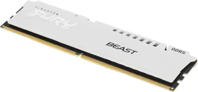 Оперативная память 16 Gb 6000 MHz Kingston FURY Beast White (KF560C30BW-16)