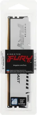 Оперативная память 16 Gb 6000 MHz Kingston FURY Beast White (KF560C30BW-16)