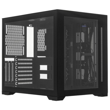 Компьютерный корпус 1STPLAYER STEAM PUNK SP7 ATX TG ARGB Black (SP7-BK)