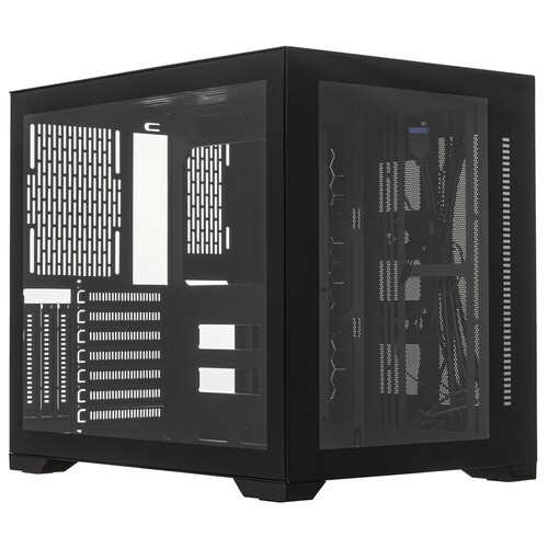 Компьютерный корпус 1STPLAYER STEAM PUNK SP7 ATX TG ARGB Black (SP7-BK)