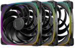Комплект вентиляторов для корпуса Geometric Future Squama 2503RB-14 Reverse ARGB Black (1F2503R314000)