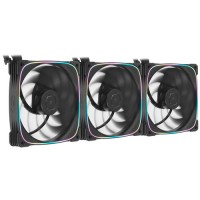 Комплект вентиляторов для корпуса Geometric Future Squama 2503RB-14 Reverse ARGB Black (1F2503R314000)