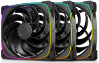 Комплект вентиляторов для корпуса Geometric Future Squama 2503RB-14 Reverse ARGB Black (1F2503R314000)