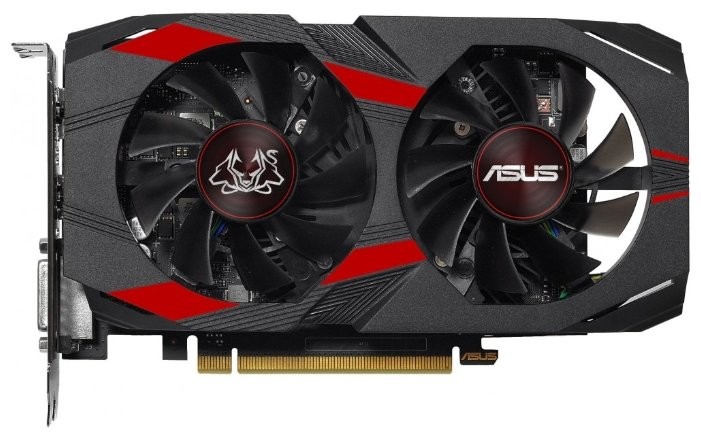 Видеокарта ASUS (CERBERUS-GTX1050TI-A4G) GeForce GTX 1050 Ti 4GB CERBERUS ADVANCED