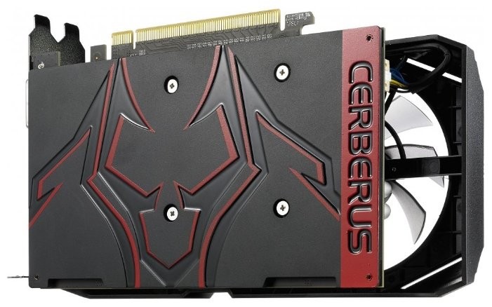 Видеокарта ASUS (CERBERUS-GTX1050TI-A4G) GeForce GTX 1050 Ti 4GB CERBERUS ADVANCED
