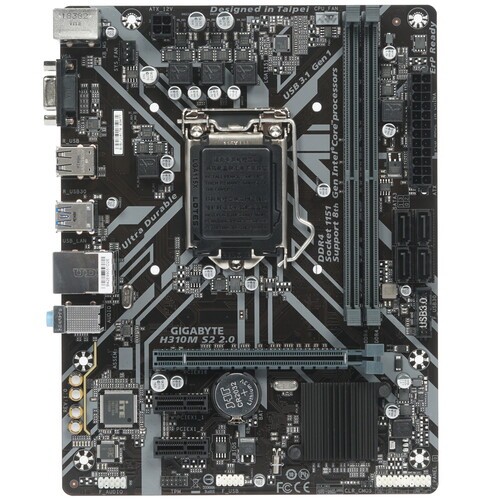 Материнская плата GIGABYTE H310M S2