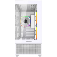 Компьютерный корпус Powercase Vision Micro M3W TG ARGB White (CVMMW-A3)