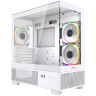 Компьютерный корпус Powercase Vision Micro M3W TG ARGB White (CVMMW-A3)