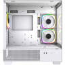 Компьютерный корпус Powercase Vision Micro M3W TG ARGB White (CVMMW-A3)