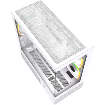 Компьютерный корпус Powercase Vision Micro M3W TG ARGB White (CVMMW-A3)