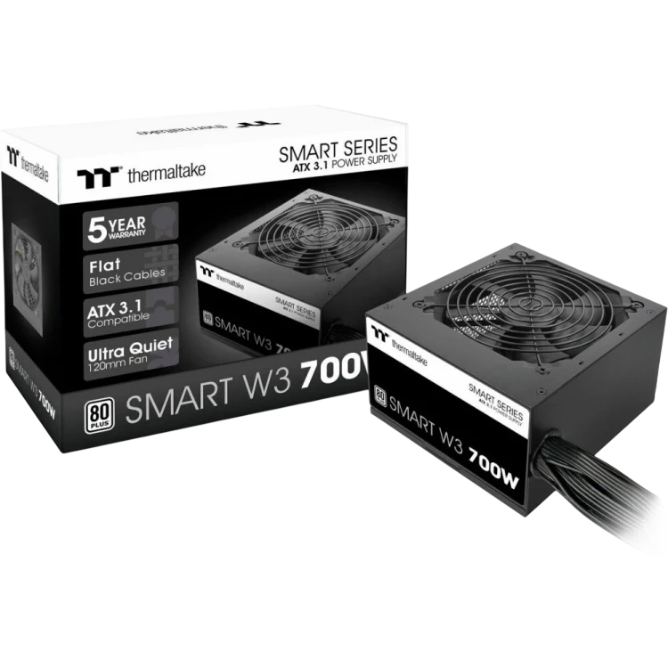 Блок питания Thermaltake 700W SMART W3 700 (PS-SPW-0700NNFAWE-1)