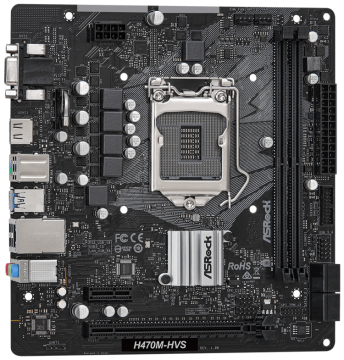 Материнская плата ASRock H470M-HVS
