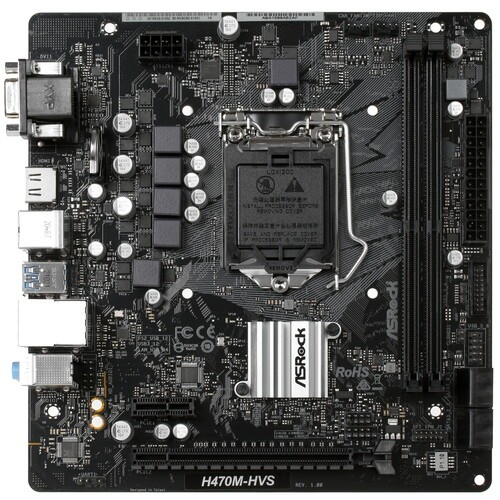Материнская плата ASRock H470M-HVS