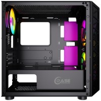 Компьютерный корпус Powercase MISTRAL Micro H3B V2 TG RGB Black CMIH3BV2-L3