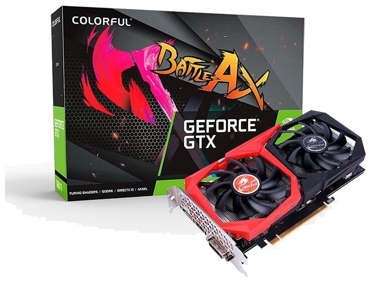 Видеокарта Colorful (GTX 1660 SUPER NB 6G-V) GeForce GTX 1660 SUPER 6Gb NB-V