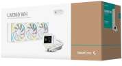 Система жидкостного охлаждения для процессора Deepcool LM360 WH ARGB White