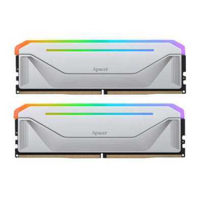 Оперативная память 32 Gb 6400 MHz Apacer NOX RGB White (AH5U32G64C552NWAA-2)