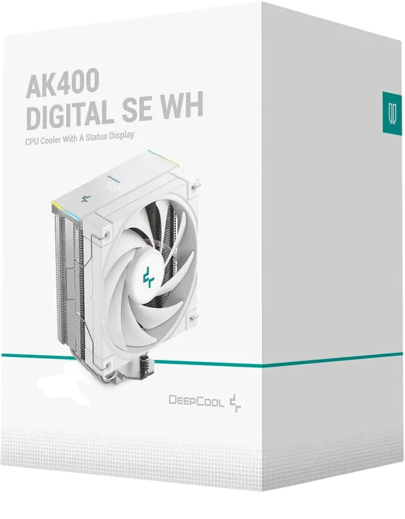 Кулер для процессора Deepcool AK400 DIGITAL WH ARGB White