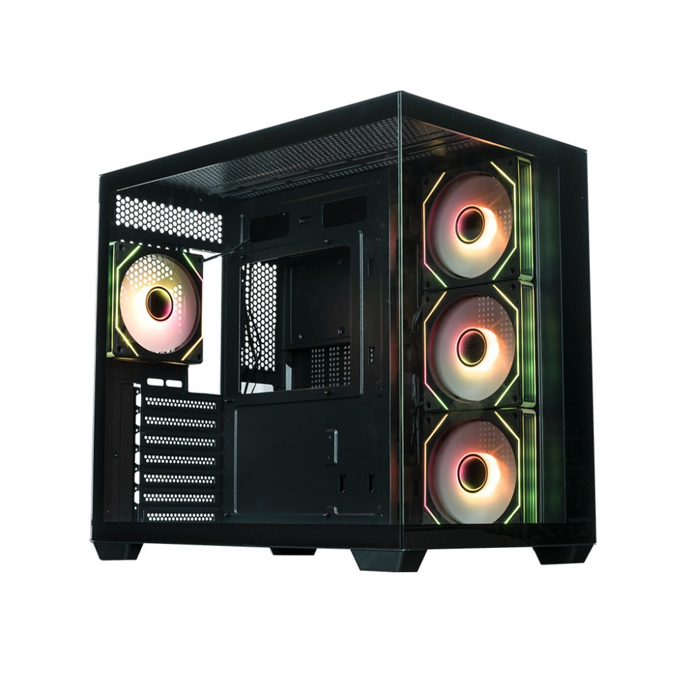 Компьютерный корпус XASTRA QW500 4ARGB-C10-UC Black (QW500-4FM12A-C10-UC)