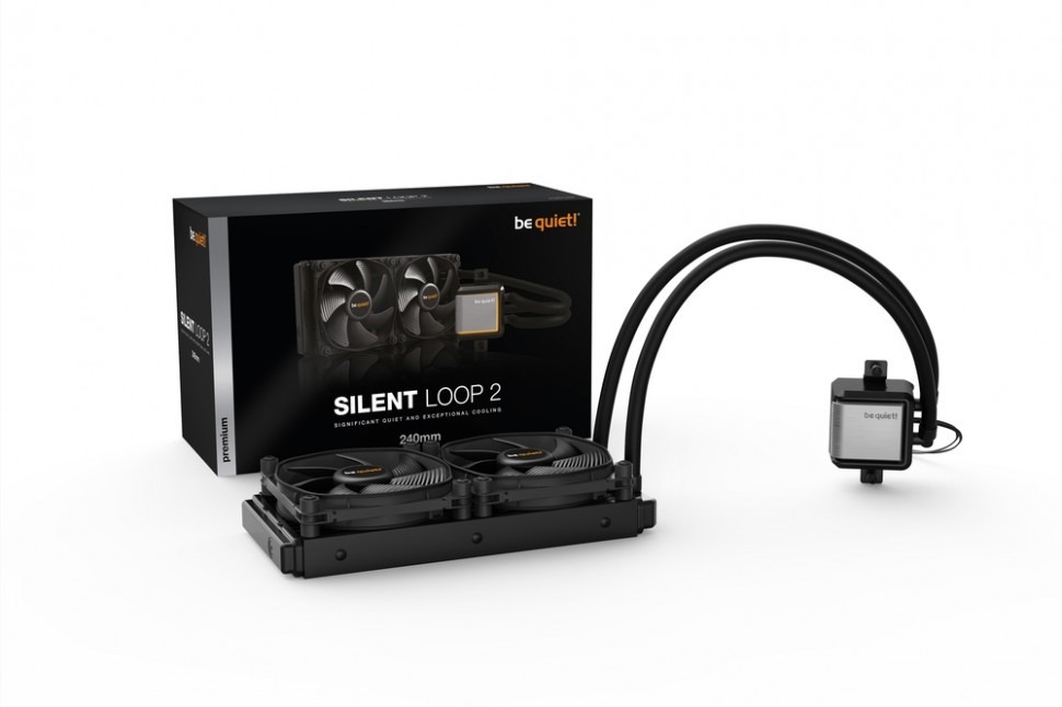 Система жидкостного охлаждения для процессора Be Quiet! SILENT LOOP 2 240 mm BW010