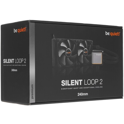 Система жидкостного охлаждения для процессора Be Quiet! SILENT LOOP 2 240 mm BW010