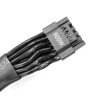 Кабель-переходник Super Flower 12VHPWR (для БП Leadex V Platinum &amp; VI Platinum - Dual 9P to 16P PCIe 5.0 Connector Cable Details)