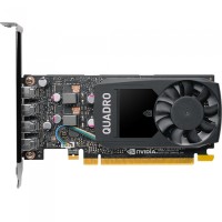 Видеокарта PNY (VCQP1000V2-BLS) Quadro P1000 PCI-E 3.0 4096Mb 128 bit 4xMini DisplayPort HDCP