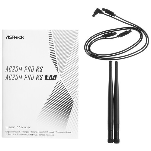 Материнская плата ASRock A620M PRO RS WIFI