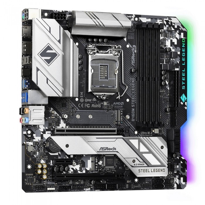 Материнская плата ASRock B460M STEEL LEGEND