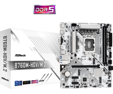 Материнская плата ASRock B760M-HDV/M.2