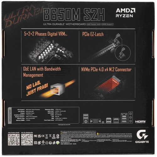 Материнская плата Gigabyte B650M S2H