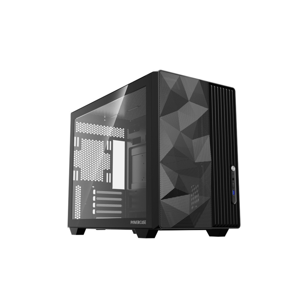 Компьютерный корпус Powercase TX3 TG Black (CTX3AB-F0)