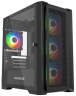 Компьютерный корпус Powercase ALISIO Micro X4B V2 TG ARGB Black (CAMCXB-A4)