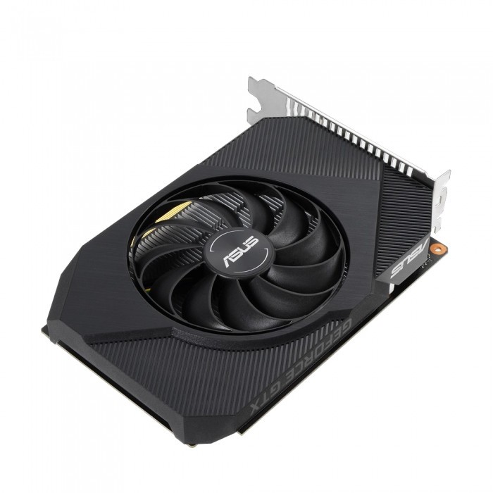 Видеокарта ASUS (PH-GTX1650-O4GD6) GeForce GTX 1650 4096Mb 128bit GDDR6 1410, 12000 DVIx1, HDMIx1, DPx1, HDCP