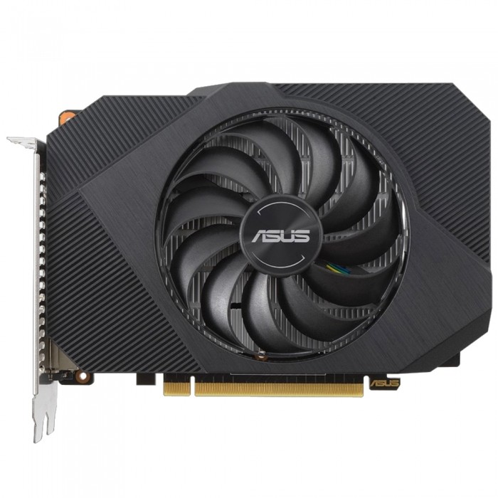 Видеокарта ASUS (PH-GTX1650-O4GD6) GeForce GTX 1650 4096Mb 128bit GDDR6 1410, 12000 DVIx1, HDMIx1, DPx1, HDCP