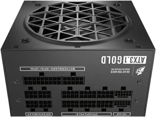 Блок питания 1STPLAYER 850W NGDP GOLD Black (HA-850BA4) 16 Pin (PCIe 5.0 Connector Cable Details)