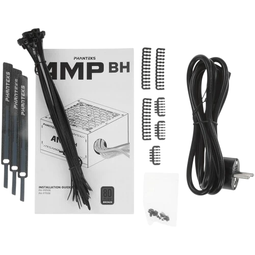 Блок питания PHANTEKS 750W AMP BH Black (PH-P750B_BK01) 16 Pin (PCIe 5.0 Connector Cable Details)