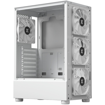 Компьютерный корпус XASTRA A302 4FRGB White (A302-WH-FC120FRGB-4F-GL)