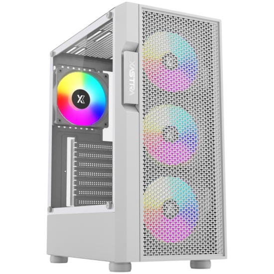 Компьютерный корпус XASTRA A302 4FRGB White (A302-WH-FC120FRGB-4F-GL)