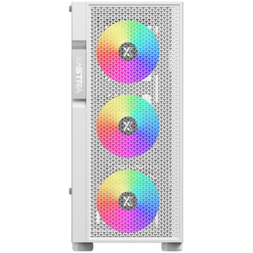 Компьютерный корпус XASTRA A302 4FRGB White (A302-WH-FC120FRGB-4F-GL)